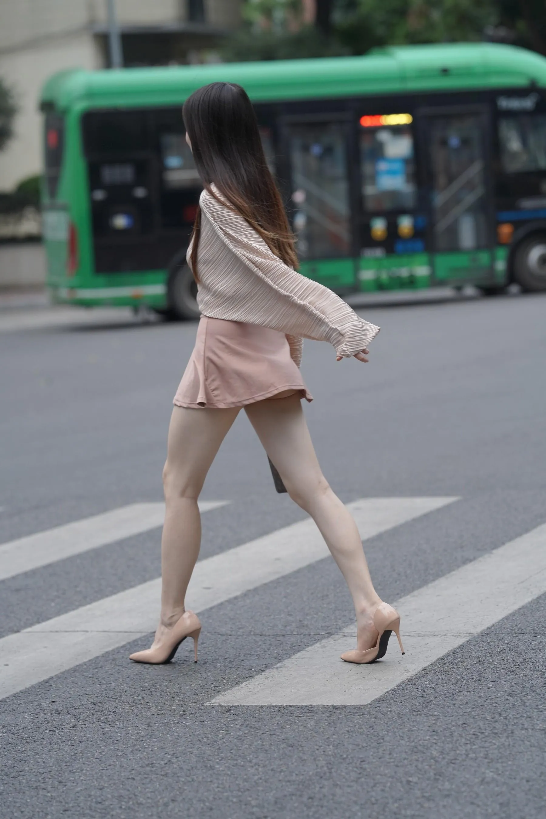 魔镜街拍 NO.167 可爱的粉色短裙小姐姐 [495P]插图4